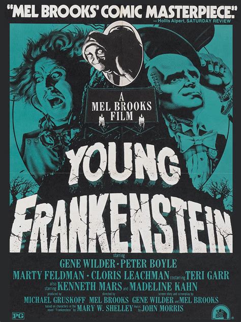 27 inches x 40 inches) by poster stop online. MOVIE POSTERS: YOUNG FRANKENSTEIN (1974) (With images ...