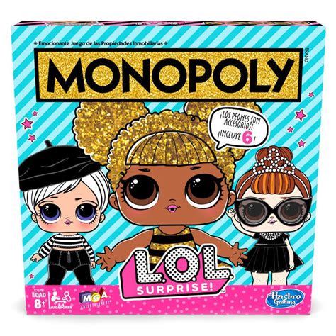El juego monopoly ha tenido nuevas versiones con el paso de los años. Juego Monopoly Junior LOL Surprise — Tienda Náutica Milan