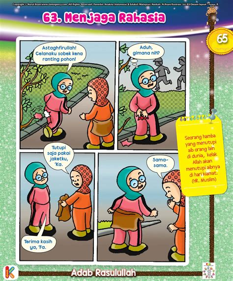 Kalau ada sesiapa lagi yang silap,siap korang!sebarang persoalan,kemusykilan atau perkongsian bolehlah komen di sini atau pm sahaja asu.muahh ^♡^ +. 101 Komik Teladan Islam dan Adab Hadist Rasulullah adalah ...