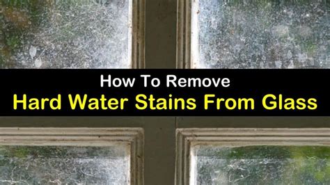Glass stain removal products from home improvements stores. 7+ Powerful Ways to Remove Hard Water Stains from Glass in ...