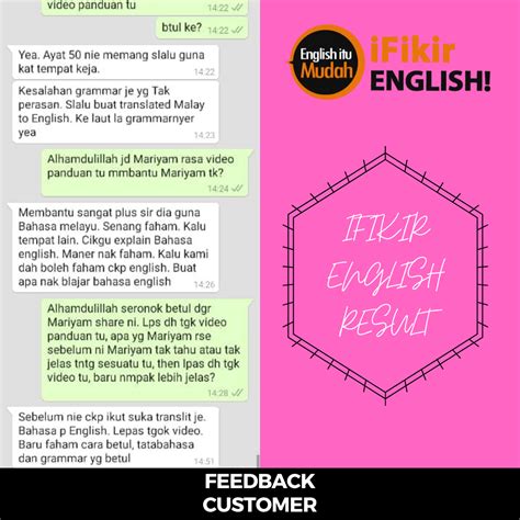 Material design for intelligible understanding. IFikir English - DULU HANYA TRANSLATE MELAYU KE ENGLISH ...