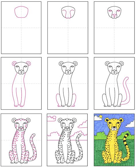 A collection of the top cheetah drawing step by step wallpapers and backgrounds available for download for free. Pin on wow- i can draw