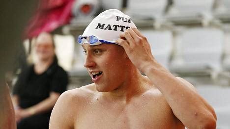 Matti mattsson (born 5 october 1993 in pori, finland) is a finnish swimmer. Matti Mattsson ui SM-kultaa ennätyksellään: "Olen saanut ...