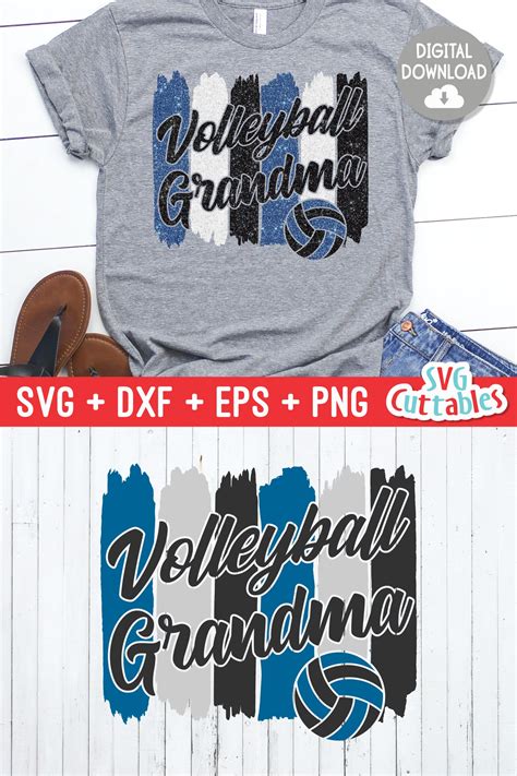Download Volleyball SVG | Volleyball Grandma | Shirt Design (957972 ...