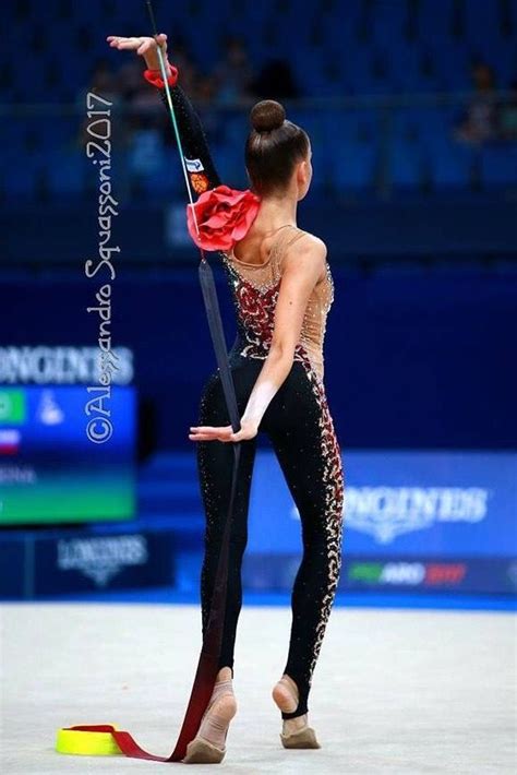 During her ribbon routine, arina averina needed a big score. Dina AVERINA (Russia) ~ Ribbon @ World Cup Pesaro-Italy ...