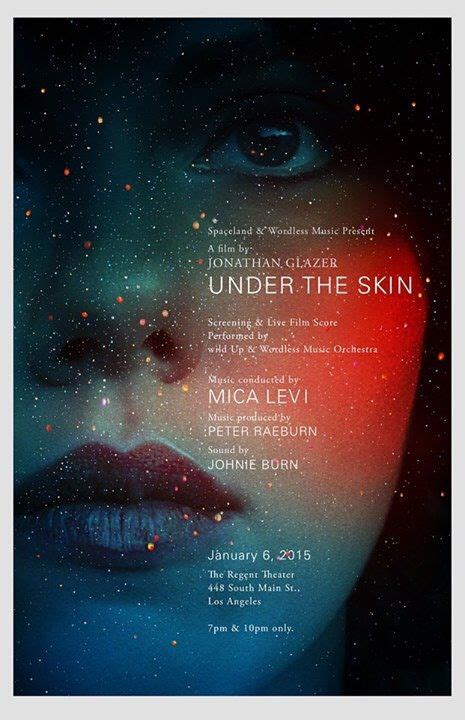 Depending on the cause of peeling. Under the Skin | Film score, Film