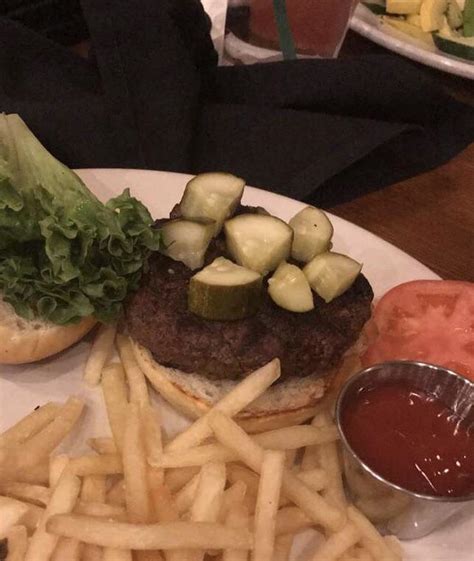 Roasted sesame oil rounds out tangy pickles and bolsters the burger with. The pickles on my burger : mildlyinfuriating