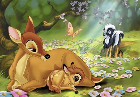 A deer living in a forest, he is best friends with thumper (a rabbit) and flower (a skunk). 2 Puzzles - Bambi Ravensburger-08852 24 pieces Jigsaw ...