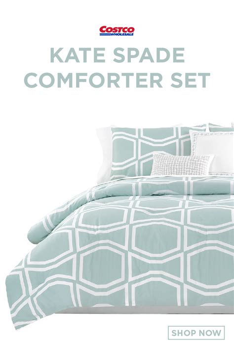 Size king comforter sets : Kate Spade 5-piece Comforter Set, Bow Tile Cloud Blue ...