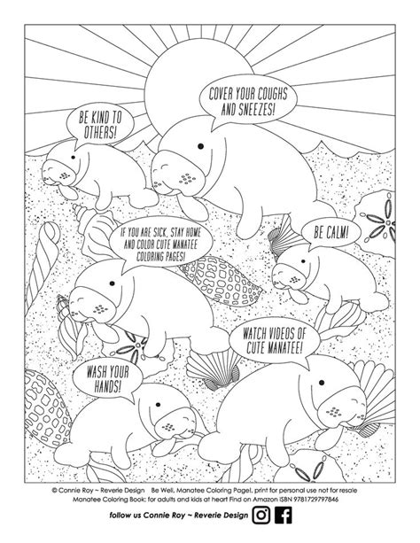 See more ideas about manatee coloring book pages adult coloring pages. Be Well! Manatee Coloring Page | Coloring pages, Manatee ...