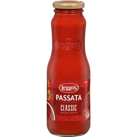 Молотого черного перца, базилик (по вкусу), 250 мл. Leggo's Passata Sauce Classic Tomato 700g | Woolworths