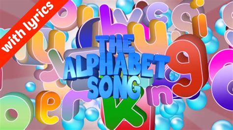 The german alphabet is not that difficult to learn! The Alphabet Song (ABC) - US Version (With Lyrics) - YouTube