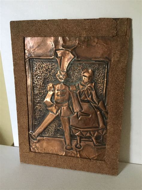 Copper frittilary wall decor small. Vintage Hammered Copper Wall Art | Copper wall art, Copper ...
