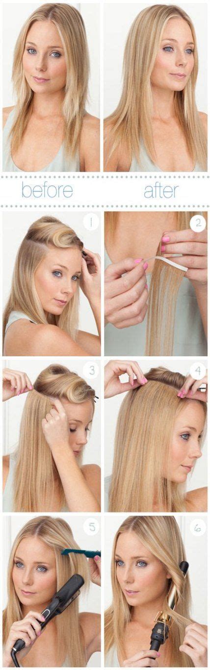 While you can create a unique style for your wedding in plenty of ways, one of the best is to use hair extensions. 28+ Ideas hair extensions tape in length | Hair extensions ...