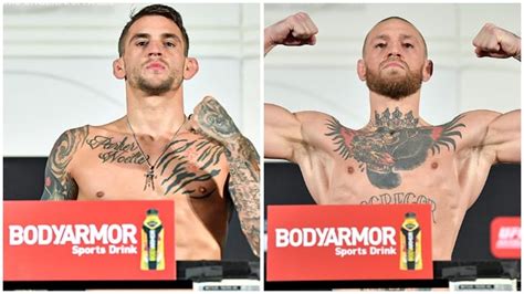 © handout/getty images sport ufc 257: UFC 257 Weigh-In Results: McGregor & Poirier On Weight