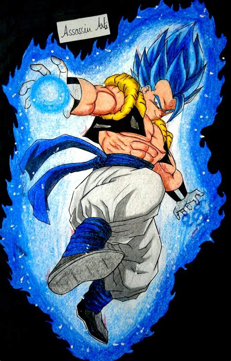 Step by step drawing tutorial on how to draw super saiyan gogeta from the movie dragon ball super: 🔱Drawing🔱:- Gogeta blue | Anime Amino