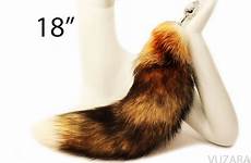 tail plug fox butt