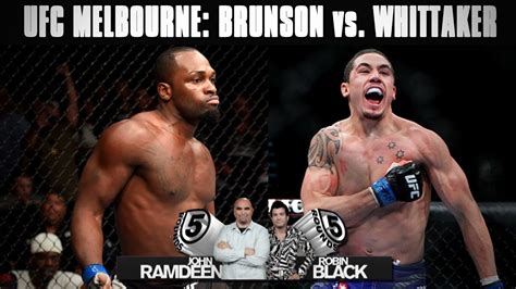 Ufc middleweight derek the one brunson, ranked #7 in the world UFC Melbourne: Derek Brunson vs. Robert Whittaker Preview ...