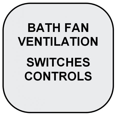 Now it is just a smoke detector, it was swapped with the unit in the bedroom down the hall which now has the the hood has three fan speed settings and does a good job from what i can see. BATHROOM FAN Ventilation SWITCHES and CONTROLS