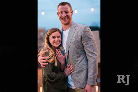 Carson wentz is officially off the market after his wedding to longtime girlfriend maddie oberg over the weekend. Eagles QB Carson Wentz announces engagement on Twitter | Las Vegas Review-Journal