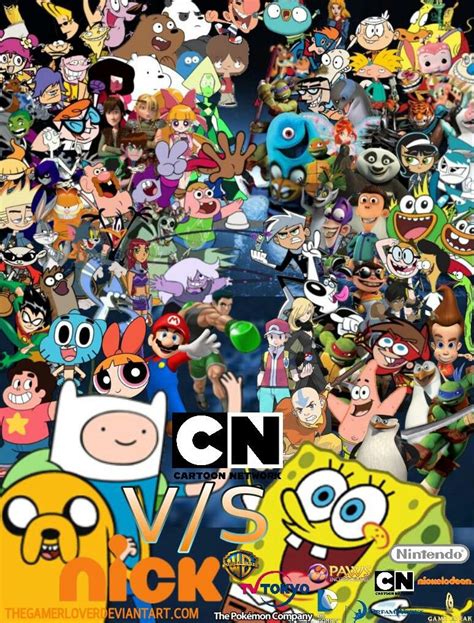 Hd wallpapers and background images Cartoon Network vs Nickelodeon | Cartoon network ...