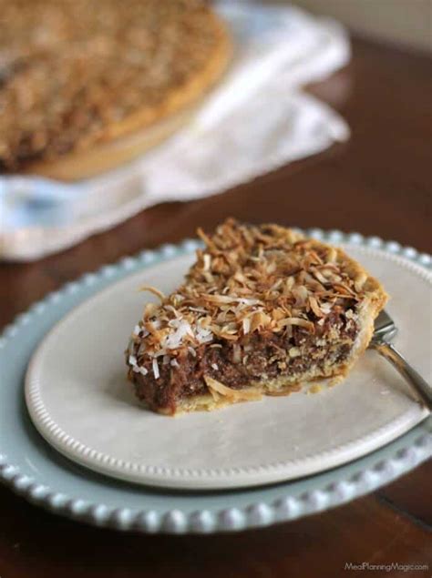 This sweet potato and cream cheese pie is similar to cheesecake. German Sweet Chocolate Cream Pie