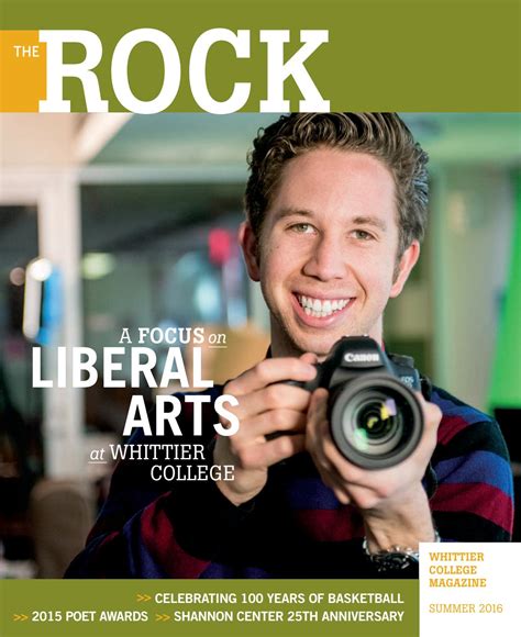 The Rock Magazine: Summer 2016 by Whittier College - Issuu