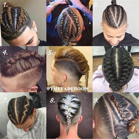 Braid hairstyles for short hair. Different Braids Styles for Men | Mens braids hairstyles ...