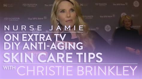 'i want to look as good as i feel'. DIY Anti-Aging Skin Care Tips with Christie Brinkley ...