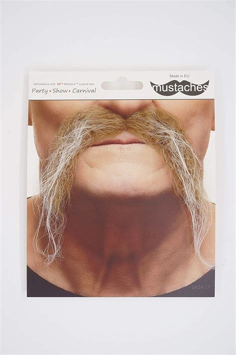 Fake beards are manufactured in a variety of materials. Mustaches Fake Mustache, Self Adhesive, Novelty, Realistic ...