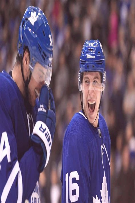 Here's the toronto maple leafs phenom posing with the. Toronto Maple Leafs Mitch Marner Wont Get Auston Matthews ...