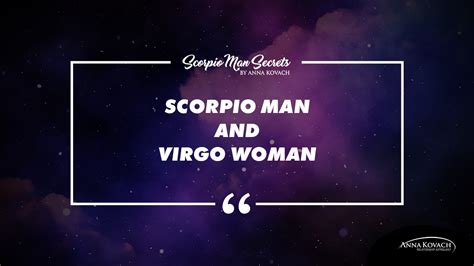 What scorpio men are like in bed as told by a scorpio man. Your Match: Scorpio Man and Virgo Woman Love Compatibility