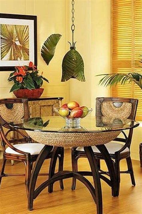 Keep it simple and robust. Pin by Primož Kralj on kuhinja | Tropical dining room ...