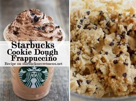I snagged up the recipes. Starbucks Cookie Dough Frappuccino | Starbucks recipes ...