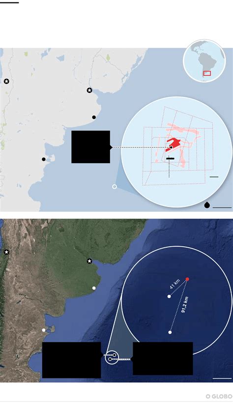 Embarcação sumiu após pedir permissão para submergir, e manchas de óleo foram localizadas. Submarino argentino desaparecido com 44 tripulantes é ...