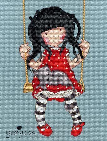 Cross stitching is one of the most simple stitching techniques. Gorjuss: Ruby | Ricamo a punto croce, Kit punto croce ...