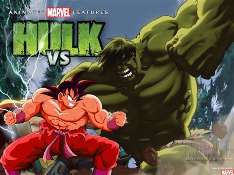 Our goal is for newgrounds to be ad free for everyone! Goku VS The Hulk! by sonichedgehog2 on DeviantArt