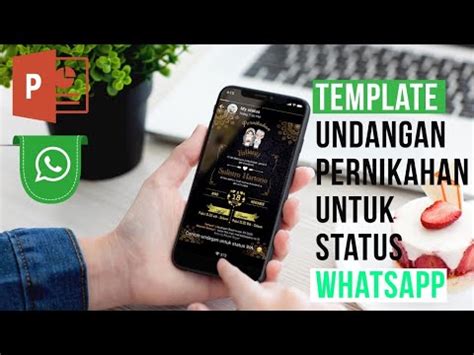 Kode verifikasi ini akan dikirim ke nomor telepon seluler whatsapp anda. (Kode 6)Template undangan pernikahan untuk status Whatsapp ...