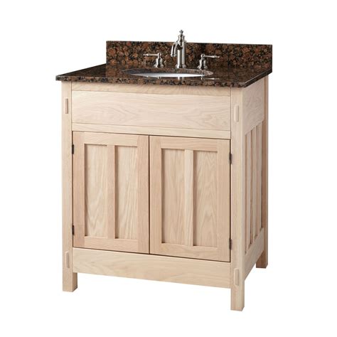 The laika wall mounted vanity has a very slim frame with depth dimensions measuring. 24" Unfinished Narrow Depth Mission Hardwood Vanity for ...