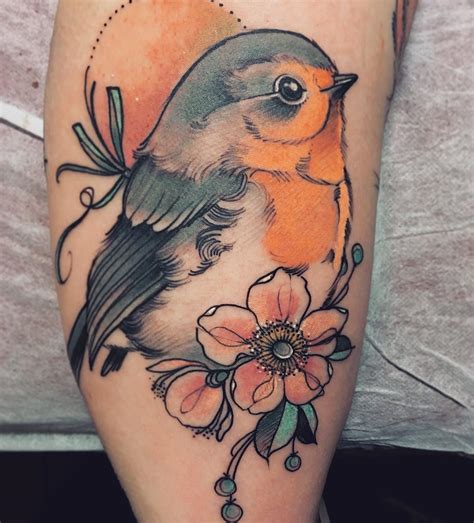 A tattoo of a robin (the bird) on the body was used to positively identify the remains as that of robin's. Image may contain: one or more people and closeup | Robin ...