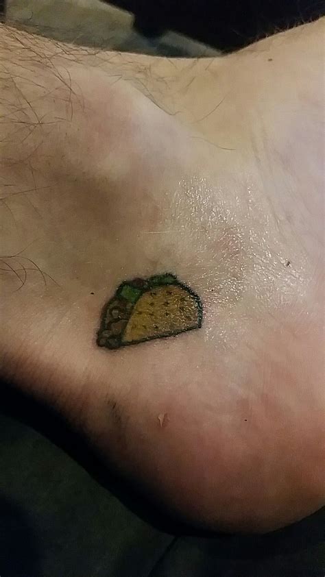 Maybe you would like to learn more about one of these? Taco tattoo #foodonmymind | Tattoos, Cute tats, Taco tattoos