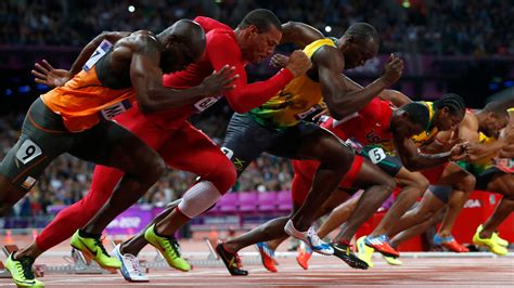 In the trials final i actually pulled my hamstring at 60 metres. Bolt in men's 100m final - ITV News