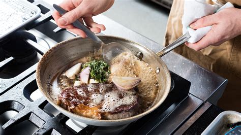 Set on wire rack set in rimmed baking sheet and place in refrigerator uncovered overnight. Butter-Basted Rib-Eye Steak - Cook's Illustrated | Cook's ...