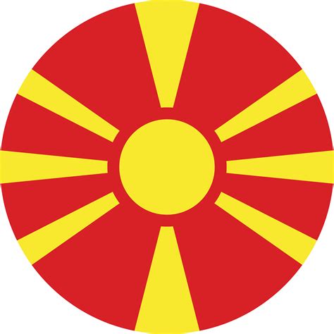 Mazedonien, fahne, länder der welt, landesflagge, flaggen der länder, kalmus, land flagge. Flag of North Macedonia Flag Download