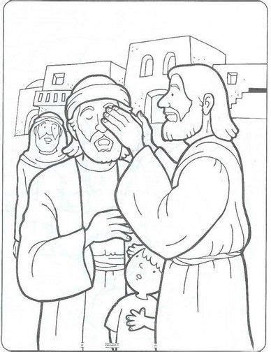 Search through 623,989 free printable colorings at getcolorings. healing the blind man | Sunday school coloring pages ...