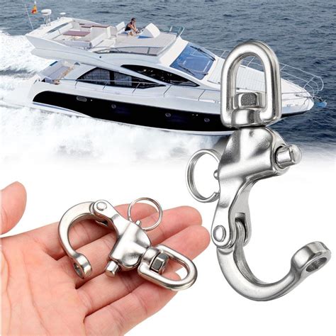 It's ideal for pontoons that are between 18 and 30 feet in length. Stainless Steel Quick Release Boat Anchor Chain Eye ...