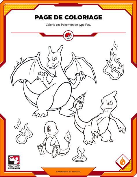 Le choix n'appartient qu'à vous et à vos enfants. Coloriage Pokémon : Salamèche, Reptincel et Dracaufeu ...