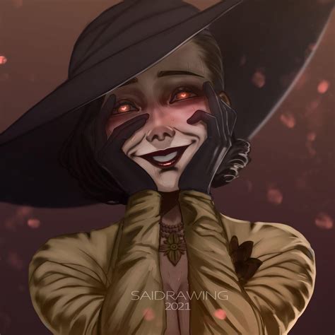 I hope i'm not too late to contribute to tol sexi vampire lady,, #ladydimitrescu #residentevilvillage #ladydimitrescufanart pic.twitter.com/xd7yeqtbrz. Lady Dimitrescu Smiling face | Lady Dimitrescu in 2021 ...