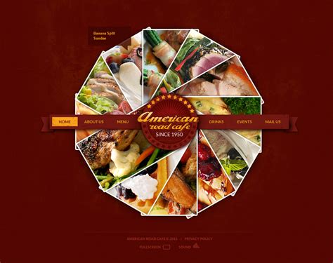 Over 4300 main dish and side recipes. Fast Food Restaurant Flash CMS Template #35781