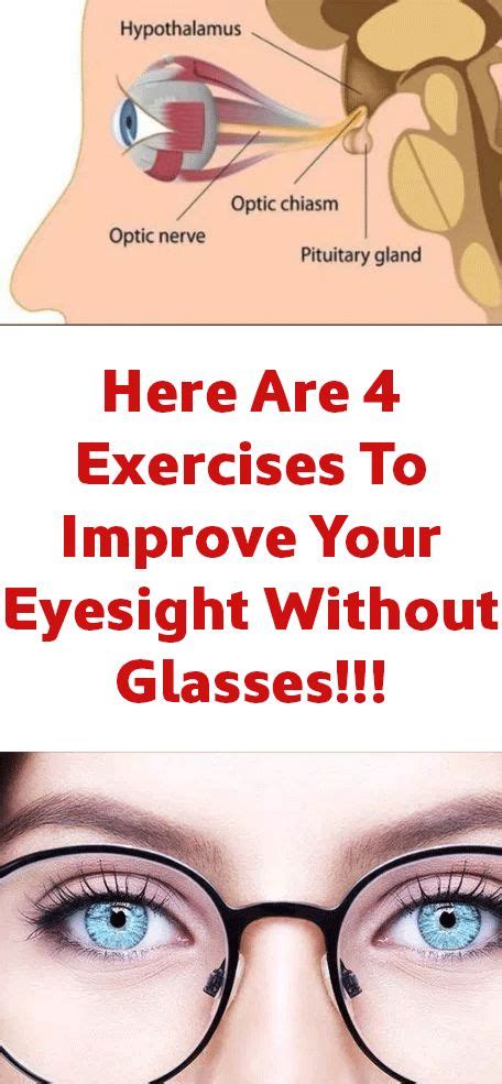 This figure could also increase if any special procedures must be done over the course of the visit. Here Are 4 Exercises To Improve Your Eyesight Without Glasses!!! | Home health remedies, Health ...